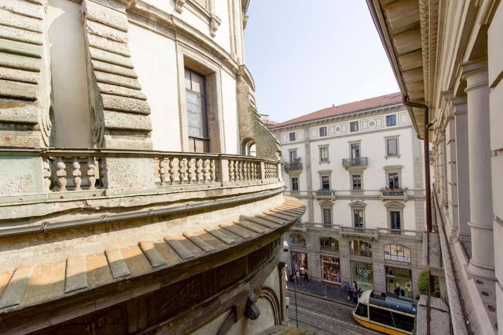 Duomo Big House130Mq Vista Tempio Apartamento Milão Exterior foto