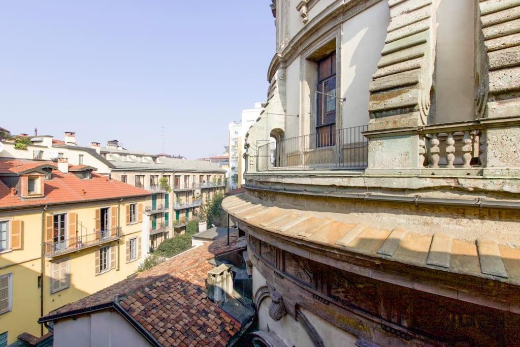 Duomo Big House130Mq Vista Tempio Apartamento Milão Exterior foto